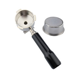 Portafilter s dvostrukim izljevom 4Barista 51 mm – De’Longhi Dedica (crna ručka)