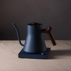 Fellow Stagg EKG PRO stone blue + walnut | Električno kuhalo za vodu Gooseneck