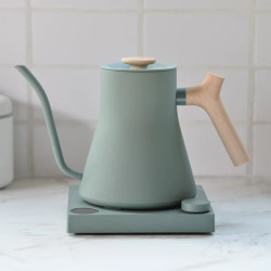 Fellow Stagg EKG Smoke green + Maple | Kuhalo za vodu Gooseneck