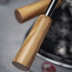 La Pavoni wood handles kit (Legno nero) – set ručki