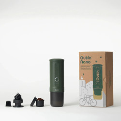 OutIn Nano 2 (Forest green) - aparat za kavu za putovanja