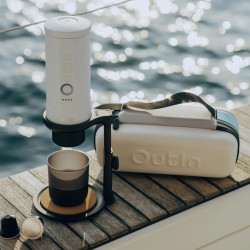 OutIn Nano 2 (Pearl white) - aparat za kavu za putovanja