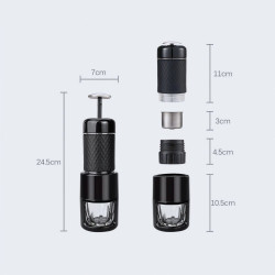 Putni aparat za kavu Staresso PRO | SP-200 (crni)