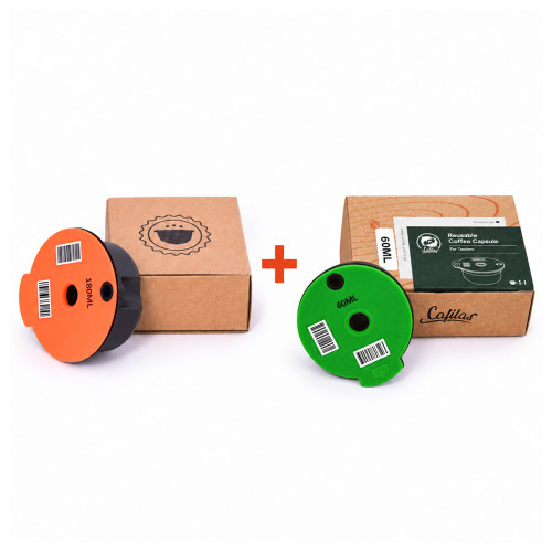 2x Punjiva kapsula za Tassimo – 60 ml + 180 ml