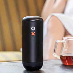 Timemore × Nuttii OX Lite – prijenosni električni mlinac za kavu (crni)