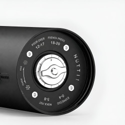Timemore × Nuttii OX Lite – prijenosni električni mlinac za kavu (crni)