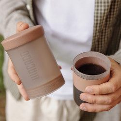 Wacaco Prestina (clay pink) – prijenosni aparat za kavu