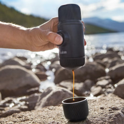 Prijenosni aparat za kavu Wacaco Nanopresso (crni) + kutija od platna - Rabljeno