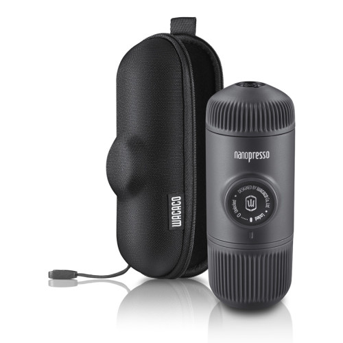 Prijenosni aparat za kavu Wacaco Nanopresso (crni) + tvrda kutija